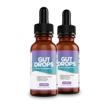 Gut Drops-2-bottles