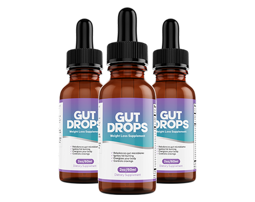 Gut Drops-3-bottles